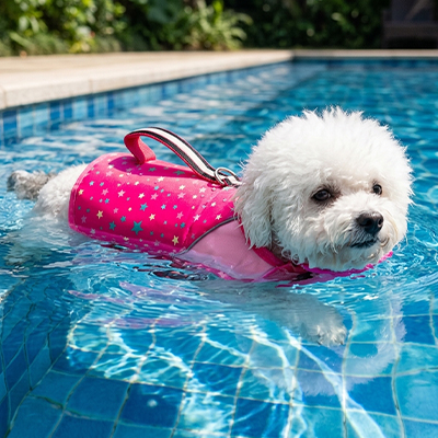Gilet de sauvetage Chien • NageToutou™ : Polyvalence