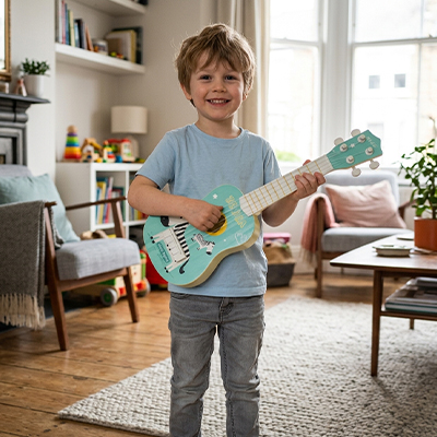 ukulélé enfant jouet musical éducatif dès 2 ans
