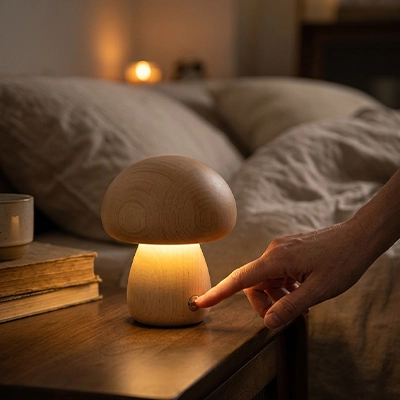 Lampe de chevet tactile