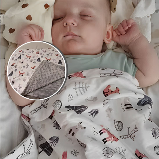 couverture bebe matière d'exception