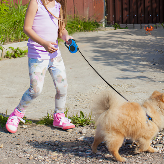 Laisse pour Chien jeune fille