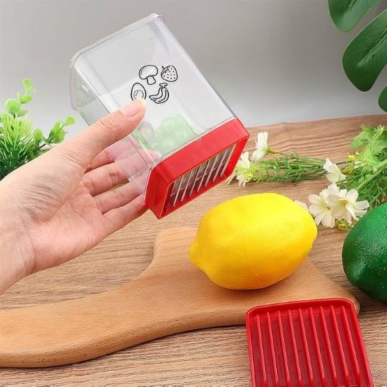 Coupe légume professionnel utilisé sur légumes frais