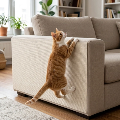 Protection canapé Chat