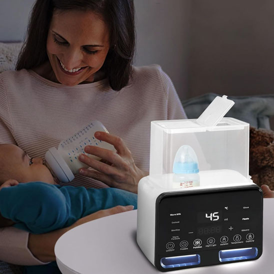 Chauffe-biberon-double-maman-tient-bebe