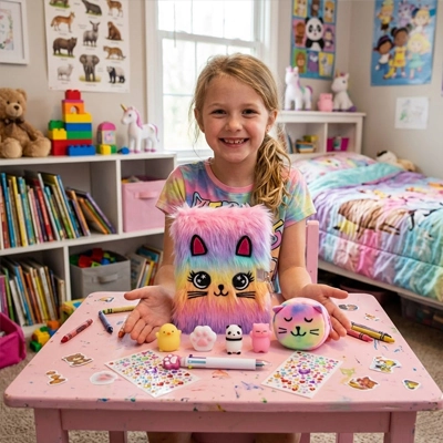 Journal intime fille poilu douceur câline d'un chaton mignon colle s y ta collection, raconte et dessine