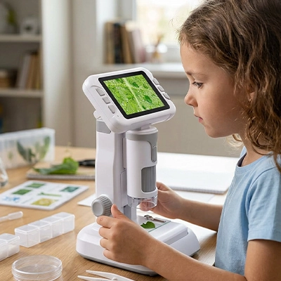 Microscope enfant électronique pour la découverte d'un nouveau plaisir