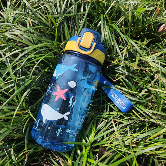 Gourde enfant bleue
