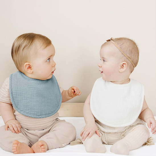 Bavoir bebe unisex jolis couleurs