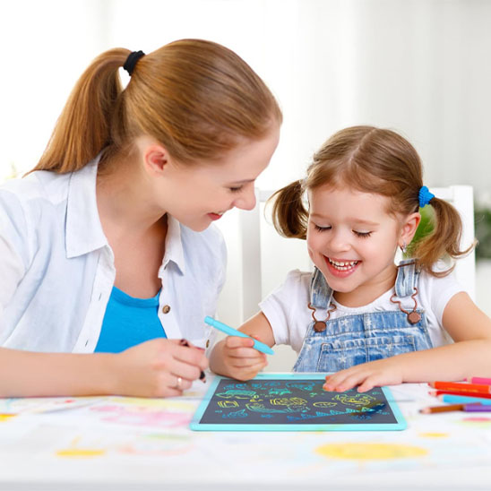 Tablette d'écriture de grande taille idéale pour les dessins des enfants et l'écritures et les devoirs des plus grands
