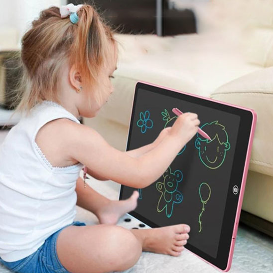 Tablette d'écriture grand format pour enfant et adolescent sert de tableau si accocher au mur