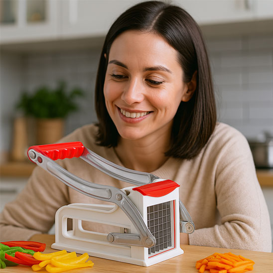mandoline cuisine professionnel pour tranches régulières