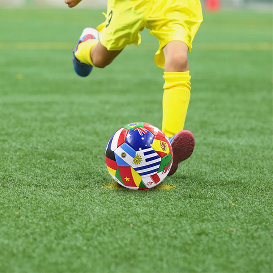 Ballon foot de quaité résistant, matériaux durables et robuste