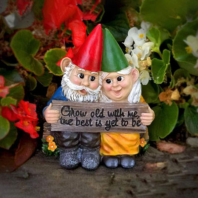 Nain de jardin rigolo 