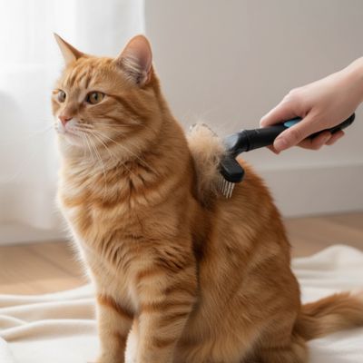 brosse chat design t bar bleu chat debout