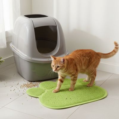 Tapis litière Chat