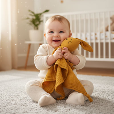 Doudou lapin 