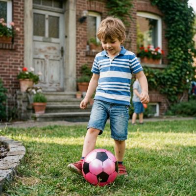 Ballon gonflable pour tous les sports des tout petits