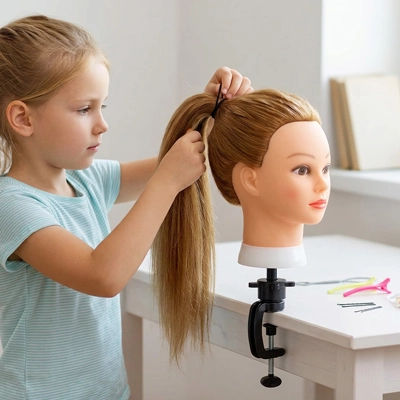 Tete a coiffer pour enfant qui aime la création un cadeau parfait pour fillette de 6ans et plus (ado inclus)