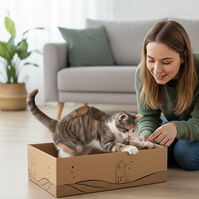 Griffoir Chat carton