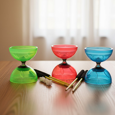 Diabolo de couleur avec ou sans Led pour tous les goûts