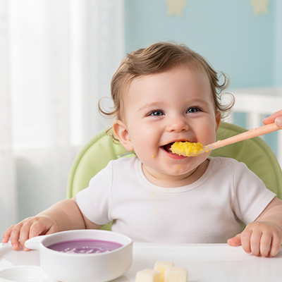 cuillère bébé sans danger