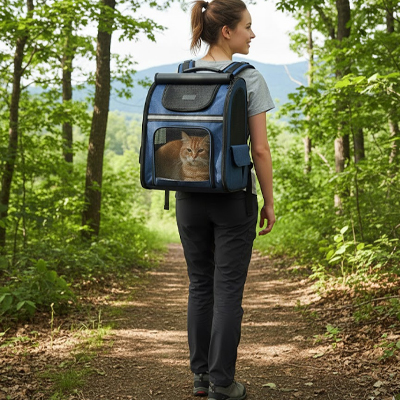 Sac de transport pour chat