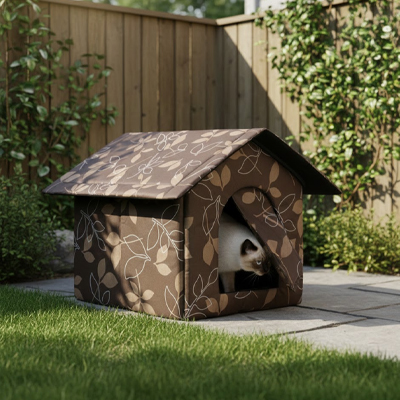 Maison pour chat extérieur
