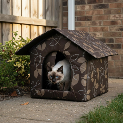 Maison pour chat extérieur