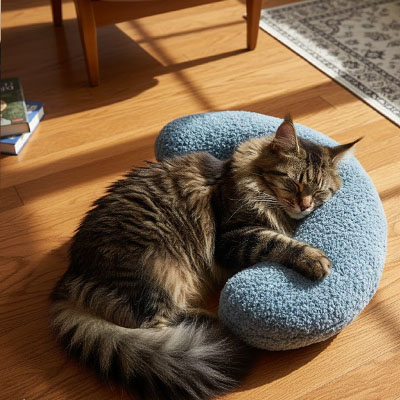 Coussin chat