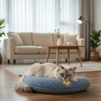 Coussin chat