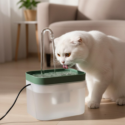 Fontaine à eau pour chat 1.5L