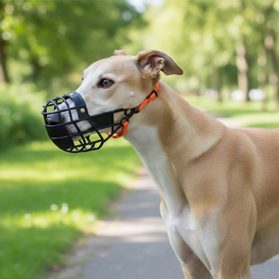 Museliere pour chien plastique réglable lévrier