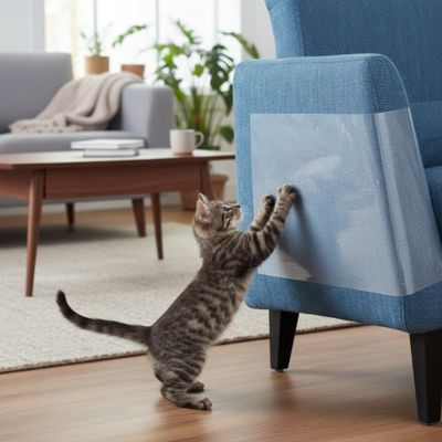 Protection canapé chat