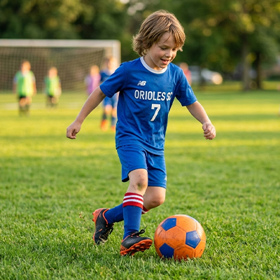 améliore ton jeu avec ce Ballon foot conçu d’abord pour le plaisir de pratiquer et de bouger avec tes amis