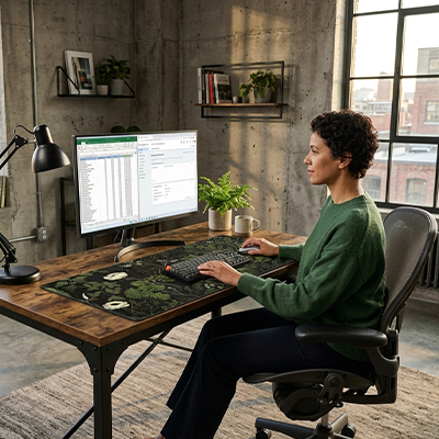 Sous main bureau