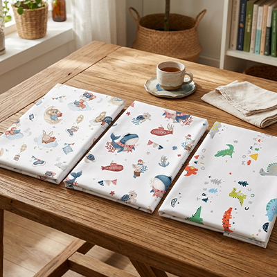 Drap housse lit bébé 