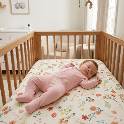 Drap housse lit bébé compatibilité universelle