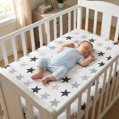 Drap housse lit bebe 
