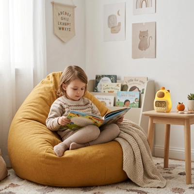 Réveil enfant musical et lumineux  capybarra multi fonction