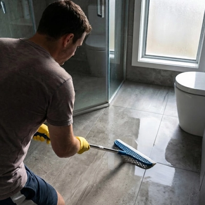 Balai silicone nettoie sol carreaux