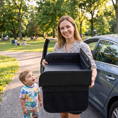 Plateau pour voiture nettoyable
