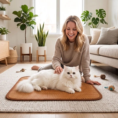 Tapis rafraichissant Chat