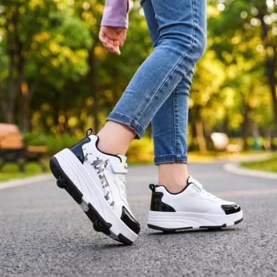 Roller enfant 2 en 1 marche ou roule pour enfant