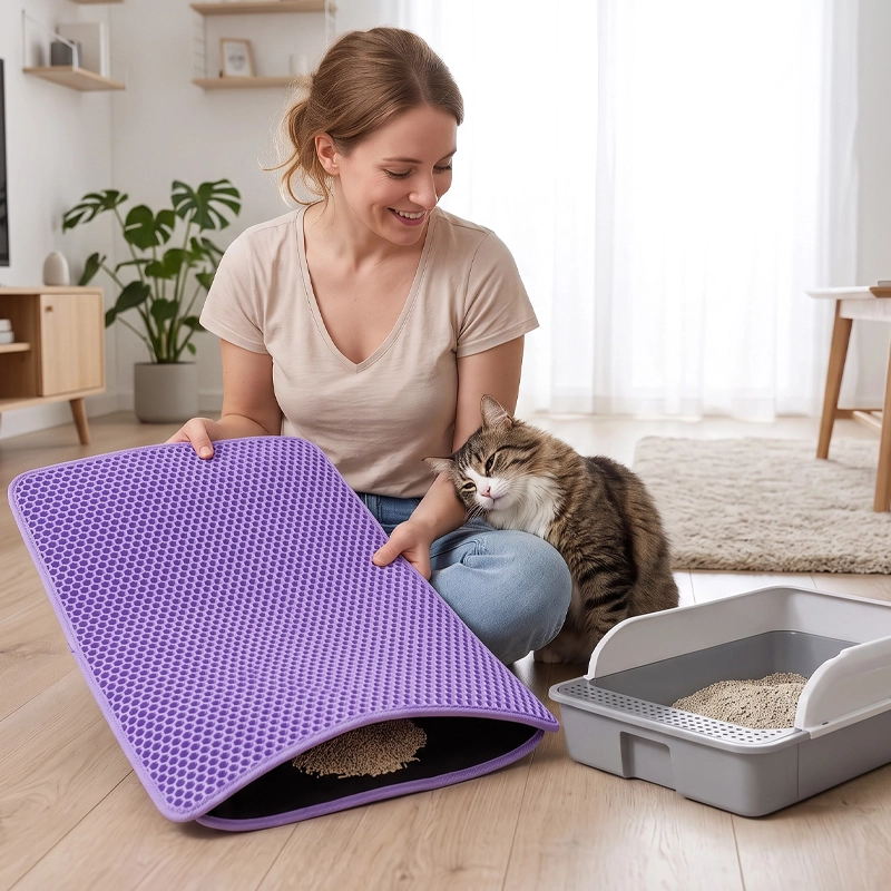 Tapis litière Chat
