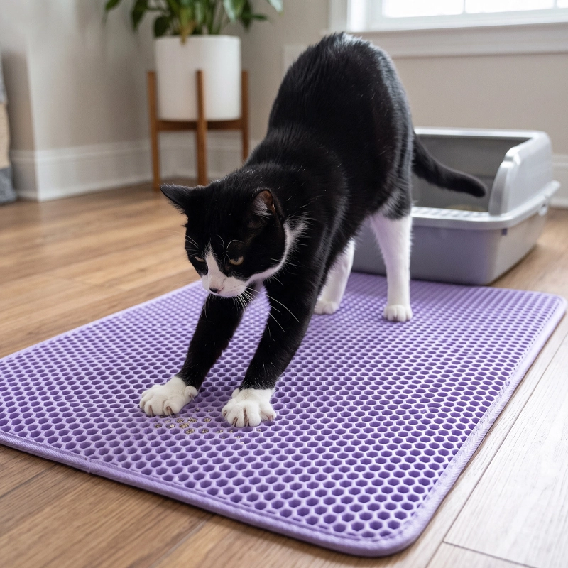 Tapis litière Chat