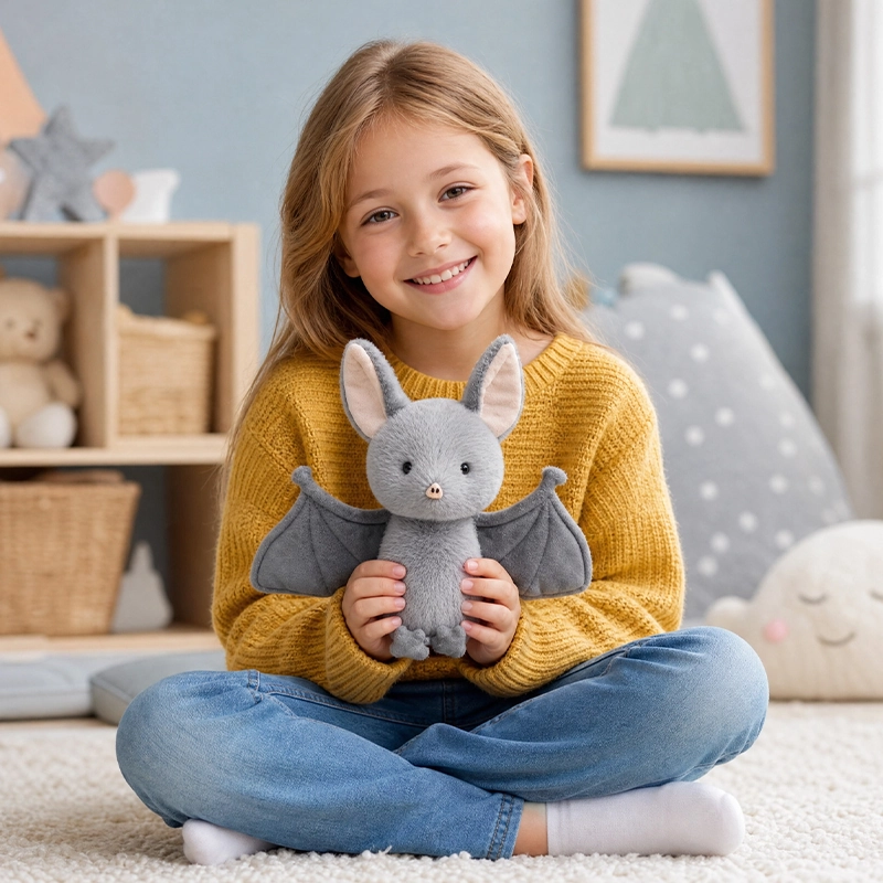 Peluche chauve souris adorable petite compagne aimée des filles et des garçons