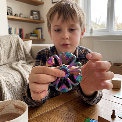 Hand spinner compact pour sac