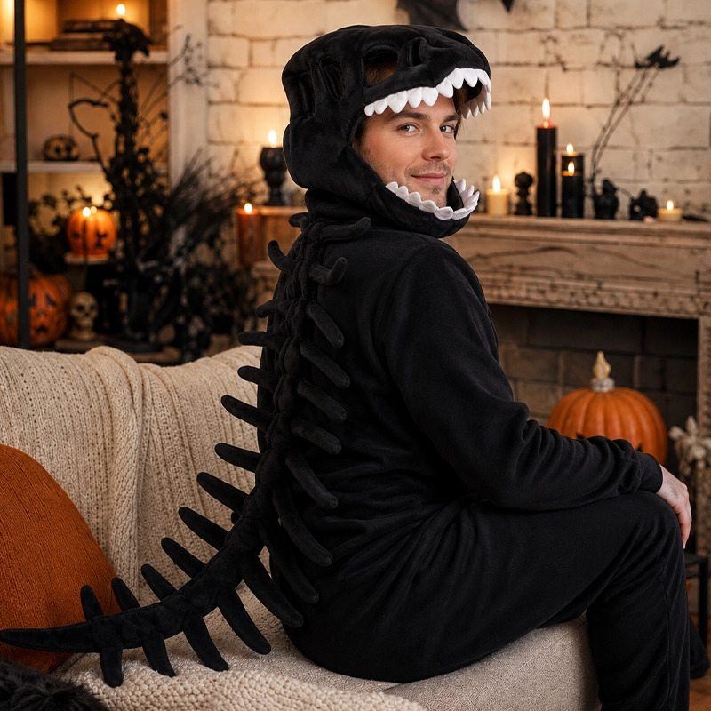 Déguisement dinosaure taille adulte ou enfant leger et confortable toute la journée pour festoyer