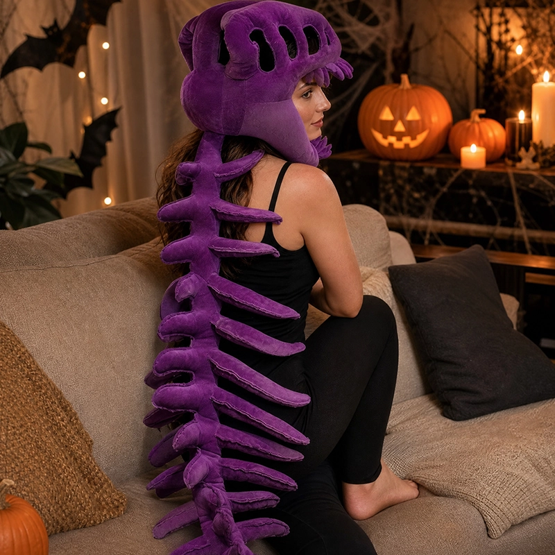 Déguisement dinosaure original, squelette doullet et confortable ne pas passer inaperçu : carnaval ,Halloweenjeu déguisement