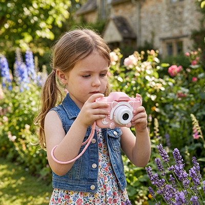 Appareil photo enfant facile à utiliser en toute autonomie pour les petite de 5ans et plus